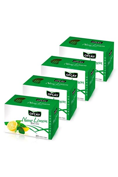 Ofçay Halisane Nane Limon Çayı 80 Adet (20 Adet X 4)