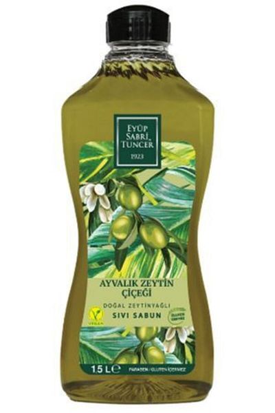 Eyüp Sabri Tuncer Ayvalık Olive Flower Natural Olive Oil Liquid Soap 1.5 Lt