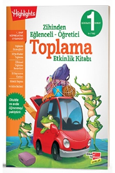 Dikkat Atölyesi Yayınları 1.sınıf Zihinden Eğlenceli - Öğretici Toplama Etkin...