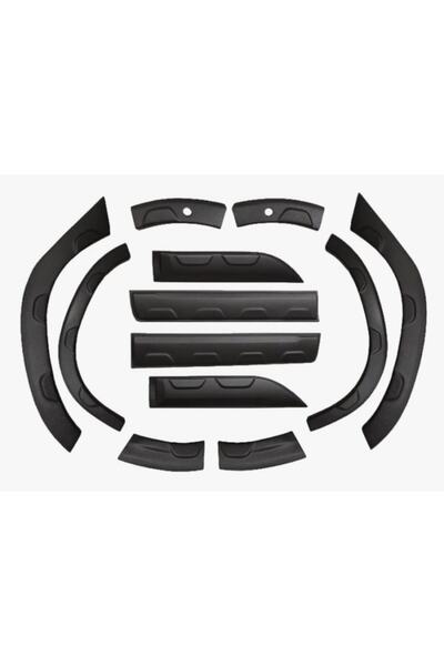 OLED GARAJ Dacia Duster İçin Uyumlu  2018-2020 12 Parça Kapı Koruma Dodik Set...