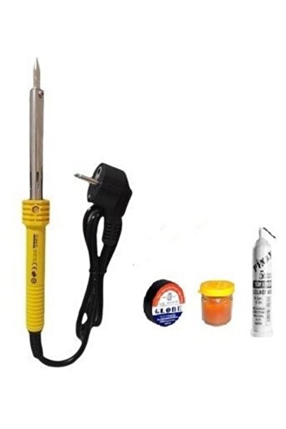 CMC Tools Makroyapı Cmc Kalem Seklinde Havya Lehim Makinesi Lehim Teli Lehim Pasta Izole Bant 60w