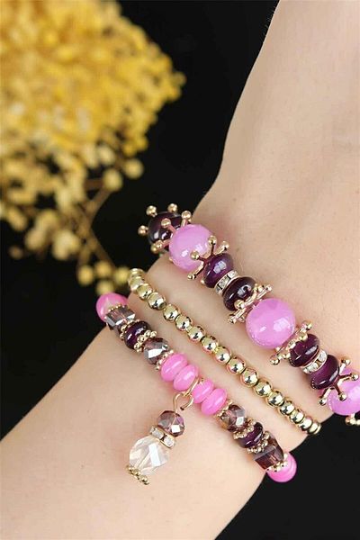 Calypso Multiple Beaded Women's Bracelet