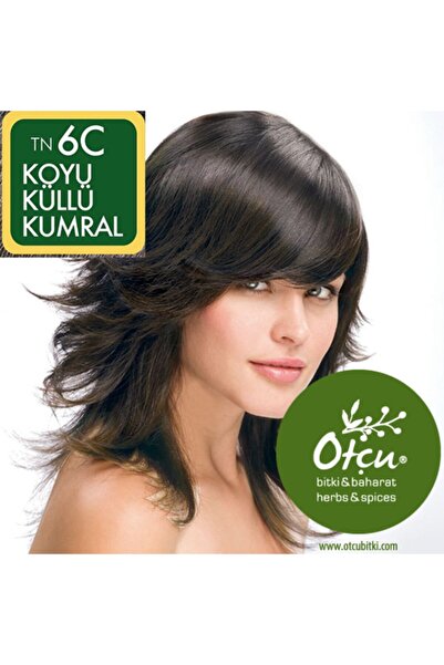 Natural Colors 6c Koyu Küllü Kumral Organik Saç Boyası
