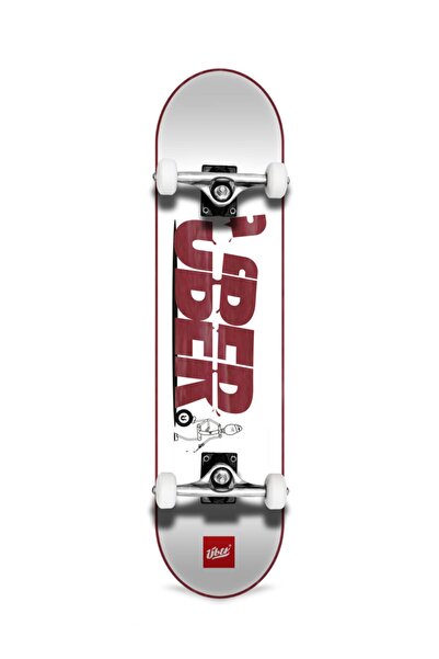 UBER SKATEBOARD Uber Slıce 8,25 Red Complate
