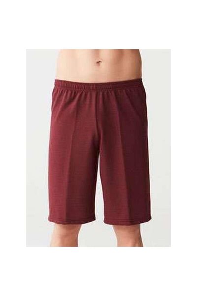 Mod Collection 3258 Triple Men's Pajama Set - Claret Red