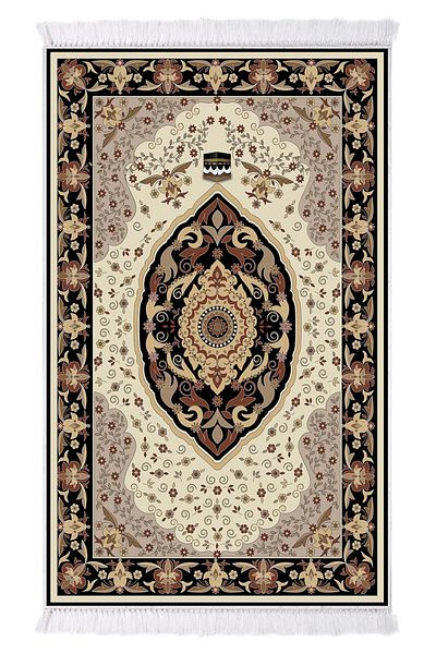 Alanur Home Ψηφιακό χαλί προσευχής Dekoreko Silk 70x110 1025