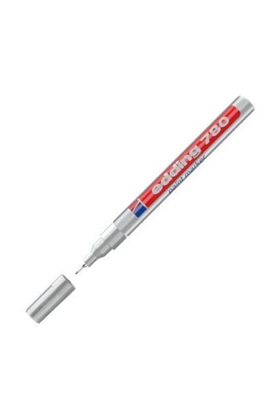 Edding 780 Multi-Purpose Covering Painting Decoration Marker 0.8 Mm Silver Gilt