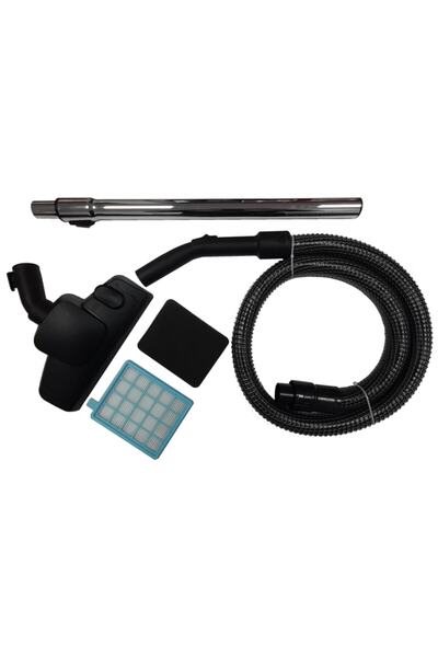Philips Fc 8633 Powerpro Active Elektrikli Süpürge Çelik Telli Hortum Seti Ve...