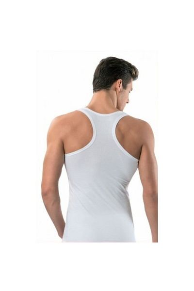 Eros Men's White 2 Pack Cross Back Athlete