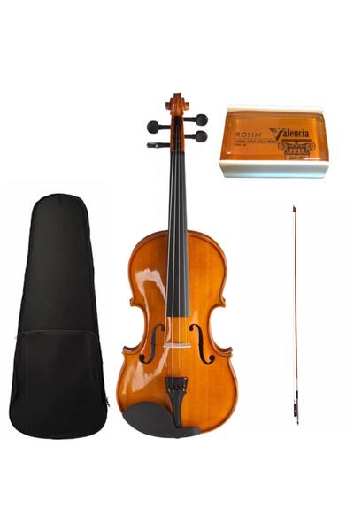 VALENCIA Valencia V160 3/4 Keman Sunburst Kutulu: Yay+ Reçine + Kutu +