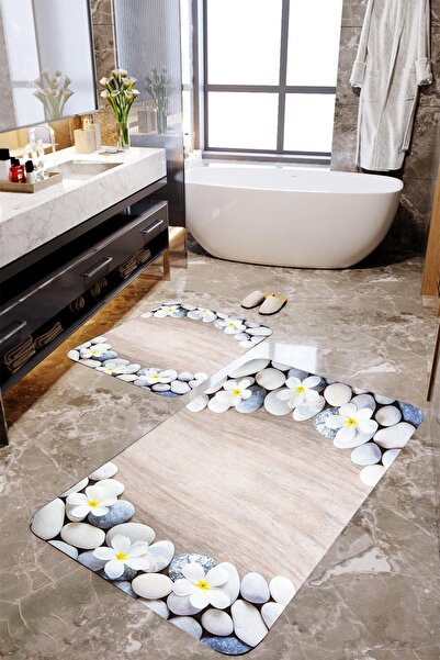 MEKTA HOME Set covorașe de baie din 2 piese Mktbp-097 60x100/50x60