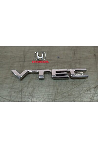 OEM Honda Vtec Yazısı Honda Vtec Amblem Honda Vtec Logo