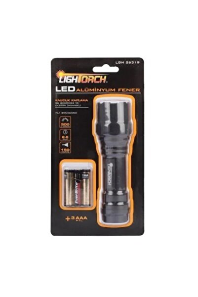 LighTorch Lıghtorch Pıllı El Fenerı 300 Lümen Lt 26319
