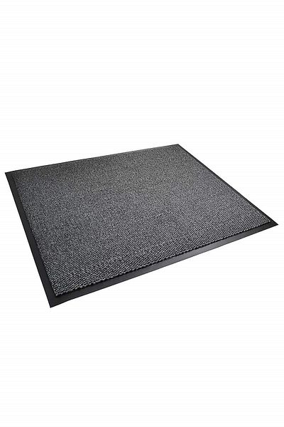 AKSEREN Dehumidifier (with brush) Hygienic Door Mat Black - 60cmx90cm