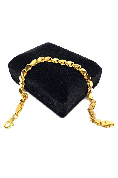 Gürler Kuyumculuk 20 cm Pullu-arpa, Burgu-halat Zincir Altın Bileklik - Kb0047