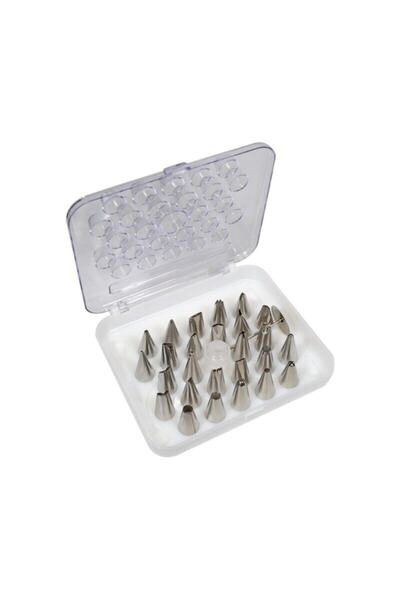 PASTRY PLANET Metal Duy Krema Seti 26'lı