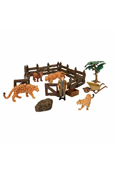 Crazoo Wild Life Wild Animals Farm Set - Leopard