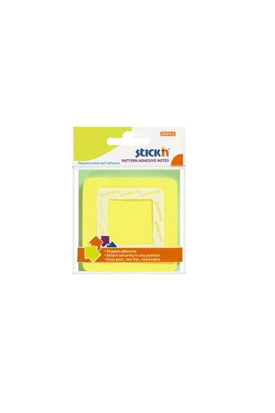 Gıpta Stickn 70x70 Square Shaped Yellow 50yp