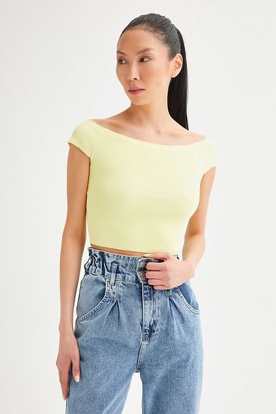 Açelya Okcu Pool Collar Knitwear Blouse