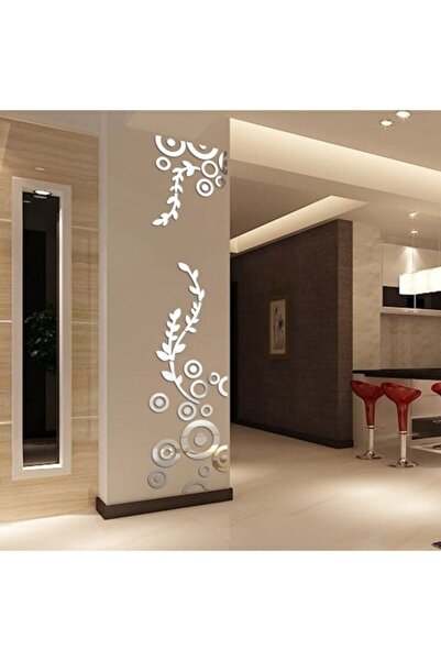 dalgıç tasarım Yaratıcı Daire Akrilik Pleksi Ayna Duvar Dekoru