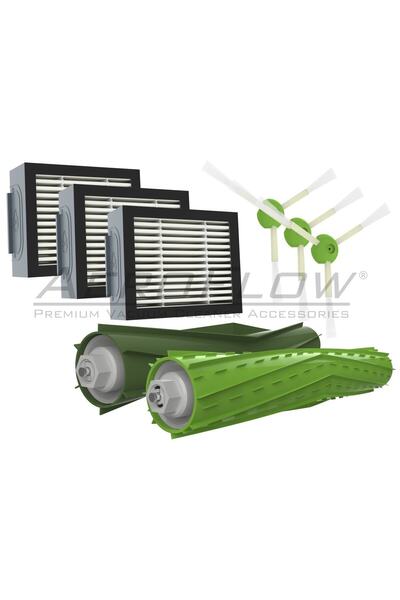 AeroFlow Комплект аксесоари за прахосмукачка I-Robot от серията Roomba E6