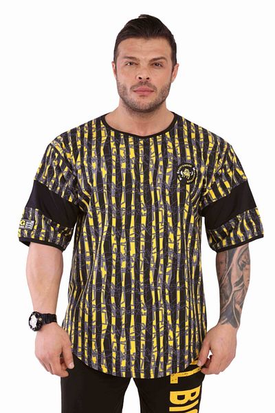Big Sam Oversize Bodybuilding Cardio T-shirt 3289