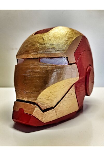 Ard.Art Ironman Büst Figür Büyük Boy Ağır Sert Yerli El Yapımı Üretim