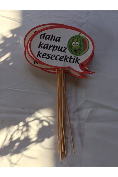 GÜVEN We Will Cut More Watermelon Speech Bubble 3 Pieces