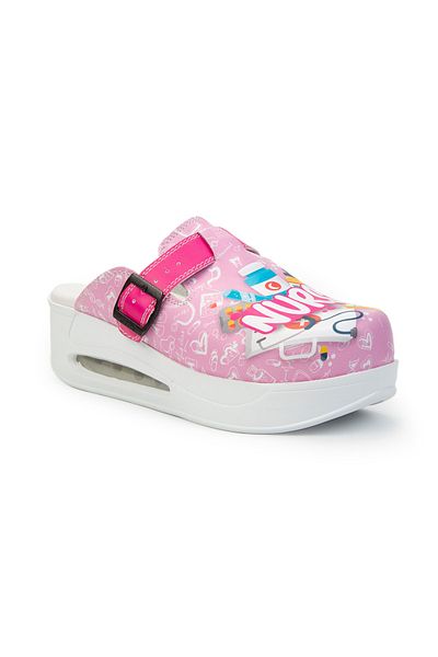 Sabomar Manner Nurse Themed Pink Air Max Sabo Slippers