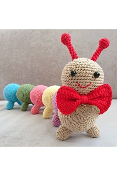 OrganikÜrünler Amigurumi Tırtıl