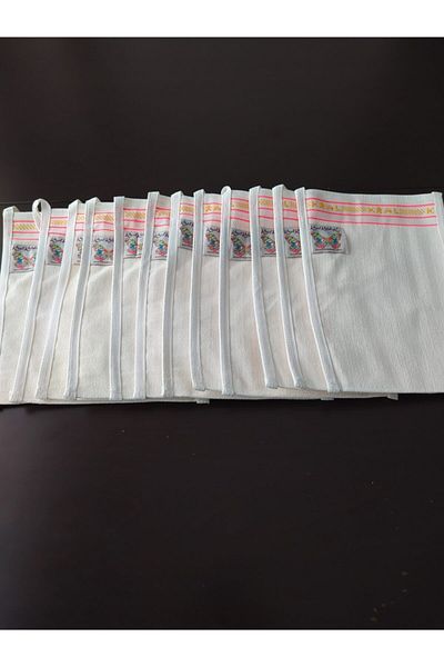 Kelebek Kese Bath Scrub 12 Pieces King
