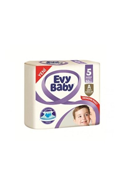Evy Baby Bebek Bezi 5 Beden Junior Jumbo Paket 30 Adet