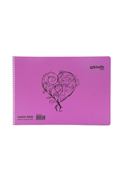 Mynote Sketch Spiralli 25X35 30 Yaprak Resim Defteri Uc30020  /