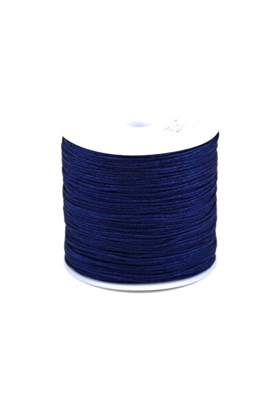 yfhobi 10 Metre - 0.80 Mm, Bileklik Ipi, Lacivert Renkli, Paraşüt Ipi, Kod-335