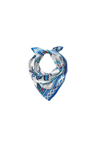 ipekevi Nikaia Satin Silk Handkerchief Model 01