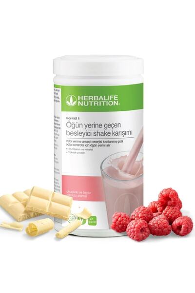 Herbalife Formül 1 Öğün Yerine Geçen Besleyici Ahududu Aromalı Shake Karışımı