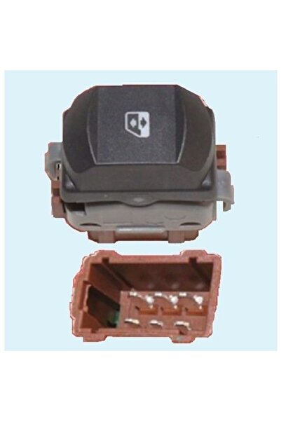 otoparcasor Renault Megane 2 - Iı Ön Sağ Cam Açma Düğmesi 8200414961