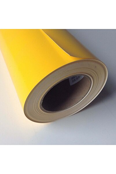 RAİNREKLAM Dolap Kaplama Folyosu Sarı 30cm X 5mt Kendinden Yapışkanlı