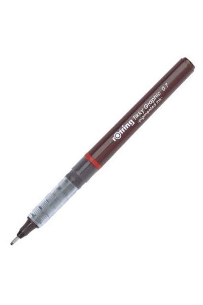 Rotring Black Tikky 0.7mm Drawing Pen