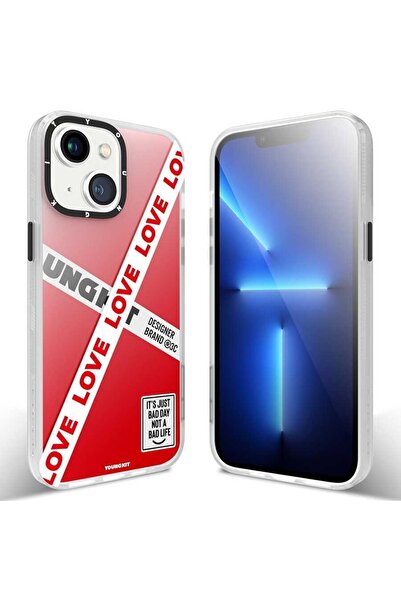 Youngkit Iphone 13 Kılıf Baskılı Desenli Holiday Serisi Kapak