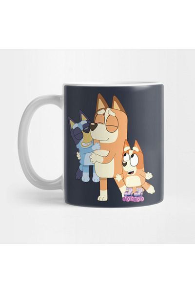BARBİZON : Bluey Cartoon Mug