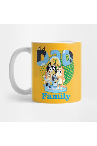 BARBİZON : Bluey Cartoon Mug