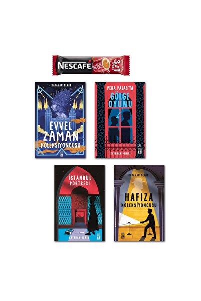 Genç Timaş Kayahan Demir Genç Polisiye Roman Seti 4 Kitap - Evvel Zaman Kolek...