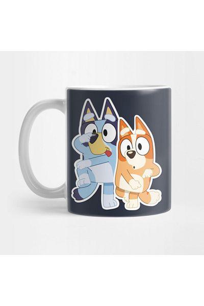 BARBİZON : Bluey Cartoon Mug