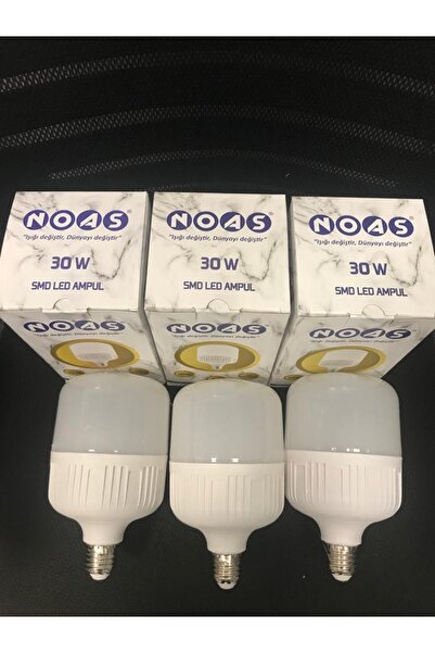 Noas Led Noas 30w Torch 6500k Led Ampul-3'lü Paket