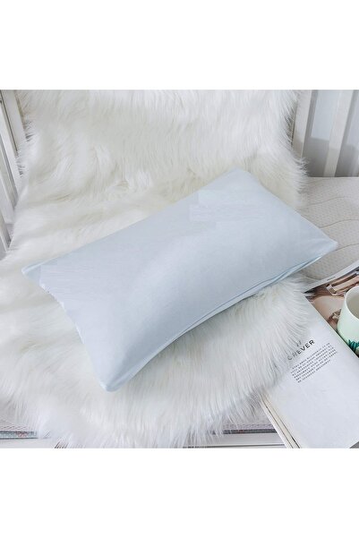 İzgi Concept Bebek Yastık Kılıfı Seti 2 Adet Bebek Mavisi %100 Pamuklu Kapaklı 35x45 - Premium Baby Pillow Cover