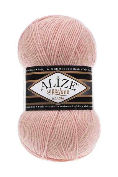 Alize Süperlana Classic Bridal Pink - Πλεκτό νήμα 5 τεμαχίων 363