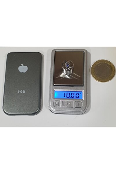 Demirtaş Hassas Cep Terazisi 200 Gram 0.01 Hassasiyet Müzik Çalar Şeklinde