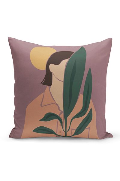 Filamente Double Sided Digital Printing Throw Pillow Cover