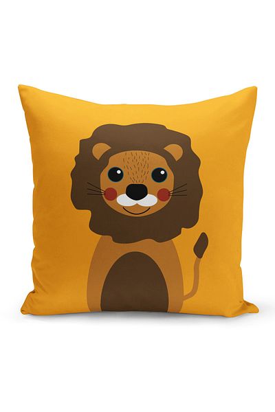 Filamente Children's Baby Room Digital Printed Throw Pillow Cover